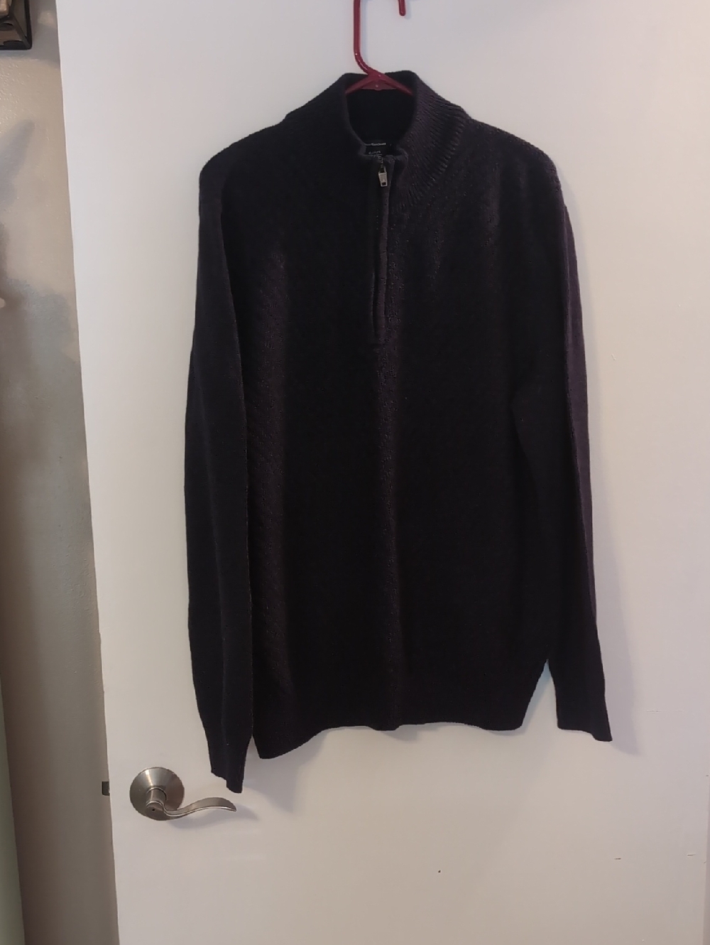 Calvin Klein Jeans Men's Half-Zip Sweater - Dark Navy